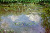 Water Lilies The Clouds by Claude Monet